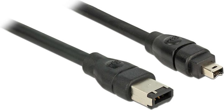 Immagine prodotto Delock Cavo FireWire IEEE 1394B 6Pol/4Pol, 1Metro (1 m, FireWire)