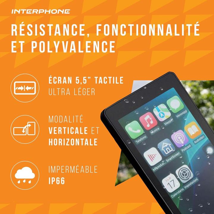 Actual product image Interphone Moto Display Ridesync (5.50")