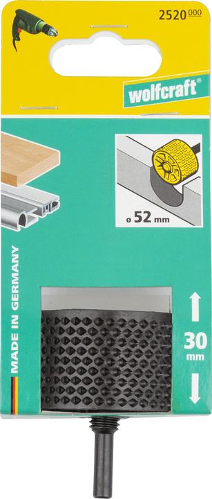 Productafbeelding wolfcraft 1 rotorrasp S=6mm ø52x30mm (6)