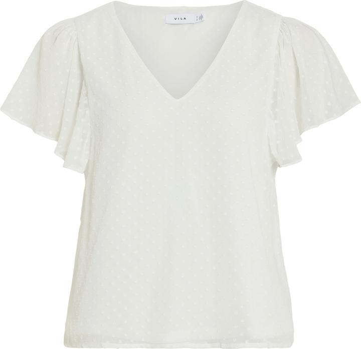 Immagine prodotto Vila V-Ausschnitt Oberteil mit kurzen Ärmeln (40)