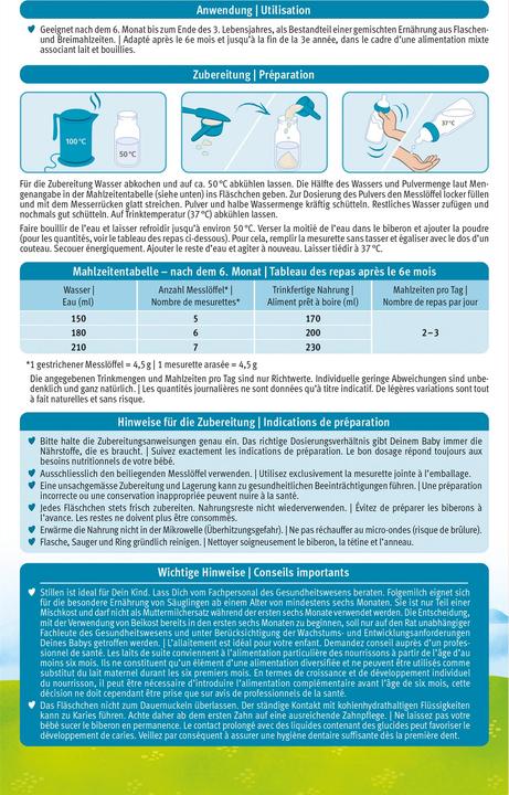 Immagine prodotto Holle Latte di proseguimento biologico (600 g, da 6 m.)