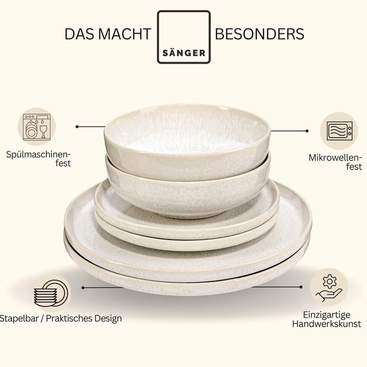 Actual product image Sänger Geschirr Tafelservice (8 Piece)