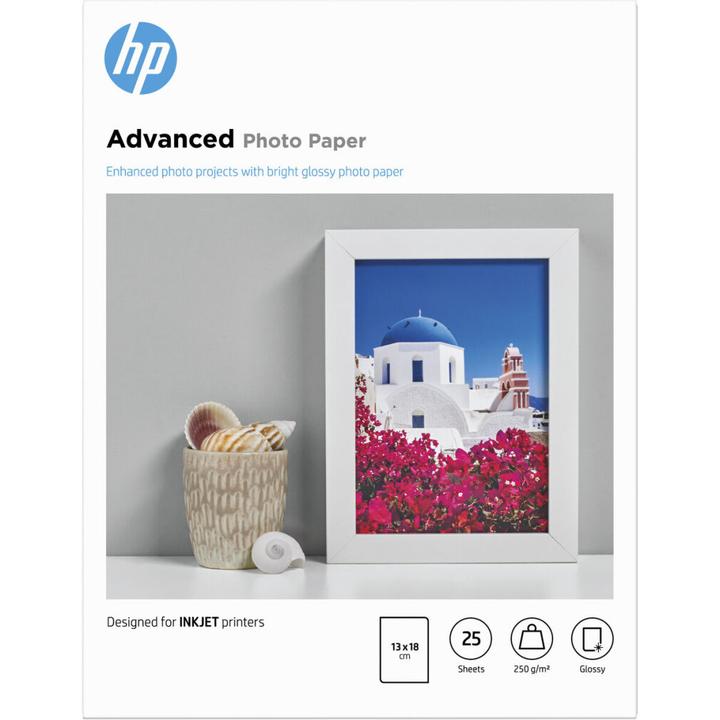 Produktbild HP Q8696a (250 g/m², 13 x 18 cm, 25 Stk.)