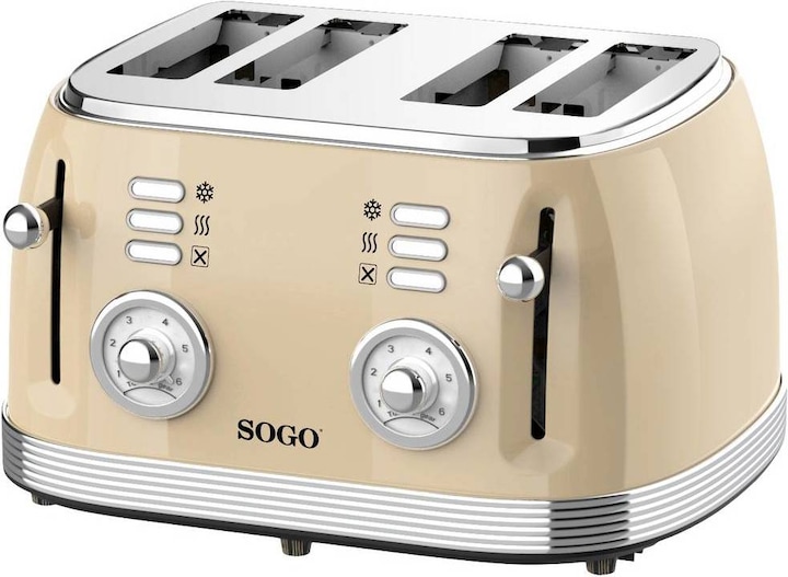 Produktbild Sogo 4-Scheiben-Toaster Eternal Retro Serie