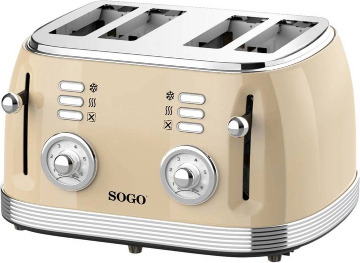 Immagine prodotto Sogo Tostapane a 4 fette Serie Eternal Retro