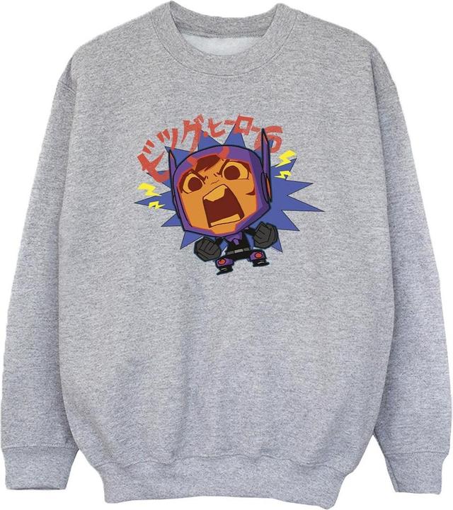 Image du produit Disney - Sweat BIG HERO BAYMAX HIRO ANGRY MANGA - Fille (116)