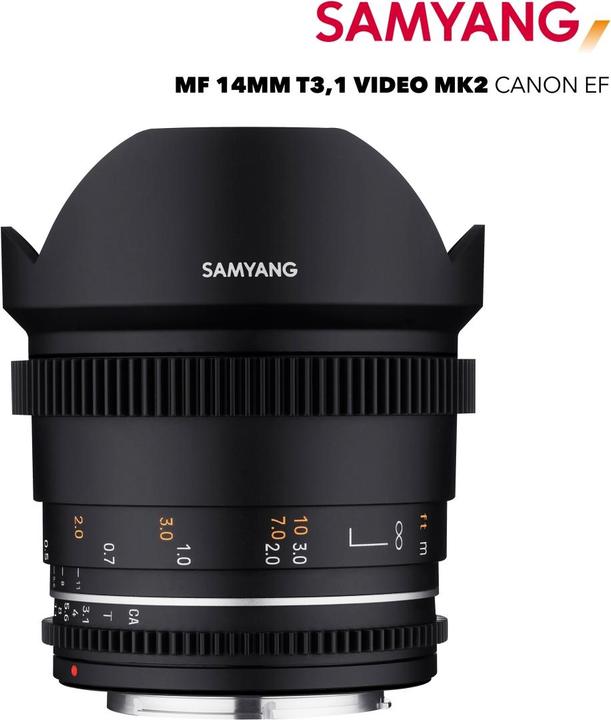 Produktbild Samyang 14mm T3.1 MK2 Canon EF (Canon EF, Vollformat)
