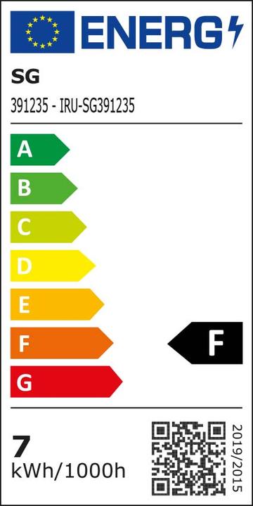 Etichetta energetica Sg Armaturen SlimLine Pro 570mm 2700K