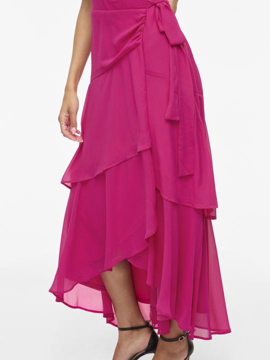 Image du produit Vila VIURA Maxi Kleid mit V-Ausschnitt (40)