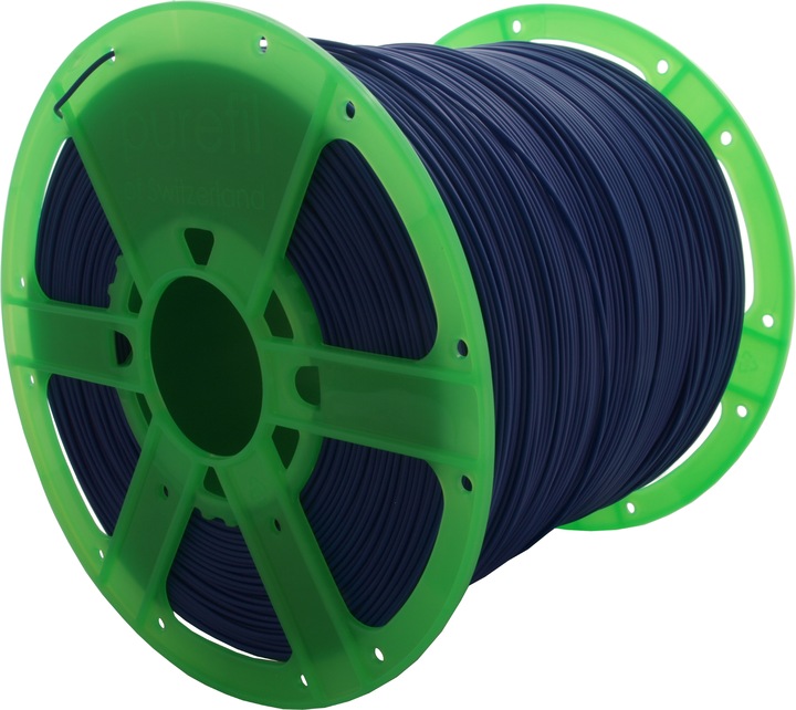 Actual product image Purefil Filament (PLA, 1.75 mm, 2500 g, Blue)