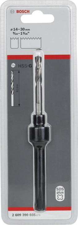 Produktbild Bosch Professional Zubehör SDS plus-Adapter, 1/2-Zoll 20 UNF, 14 - 30 mm