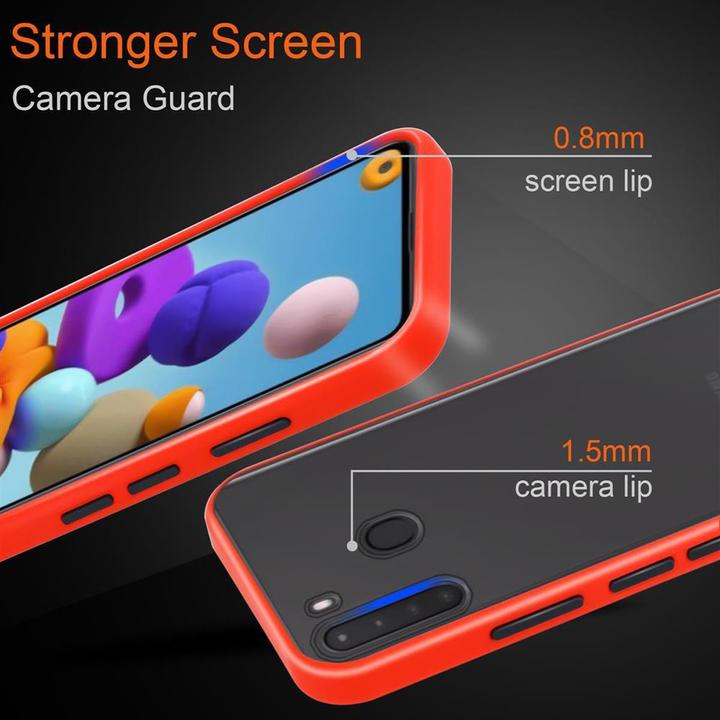 Produktbild Cadorabo Hybrid Matt Cover (Samsung Galaxy A21)