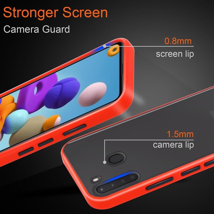 Image du produit Cadorabo Couverture mate hybride (Samsung Galaxy A21)