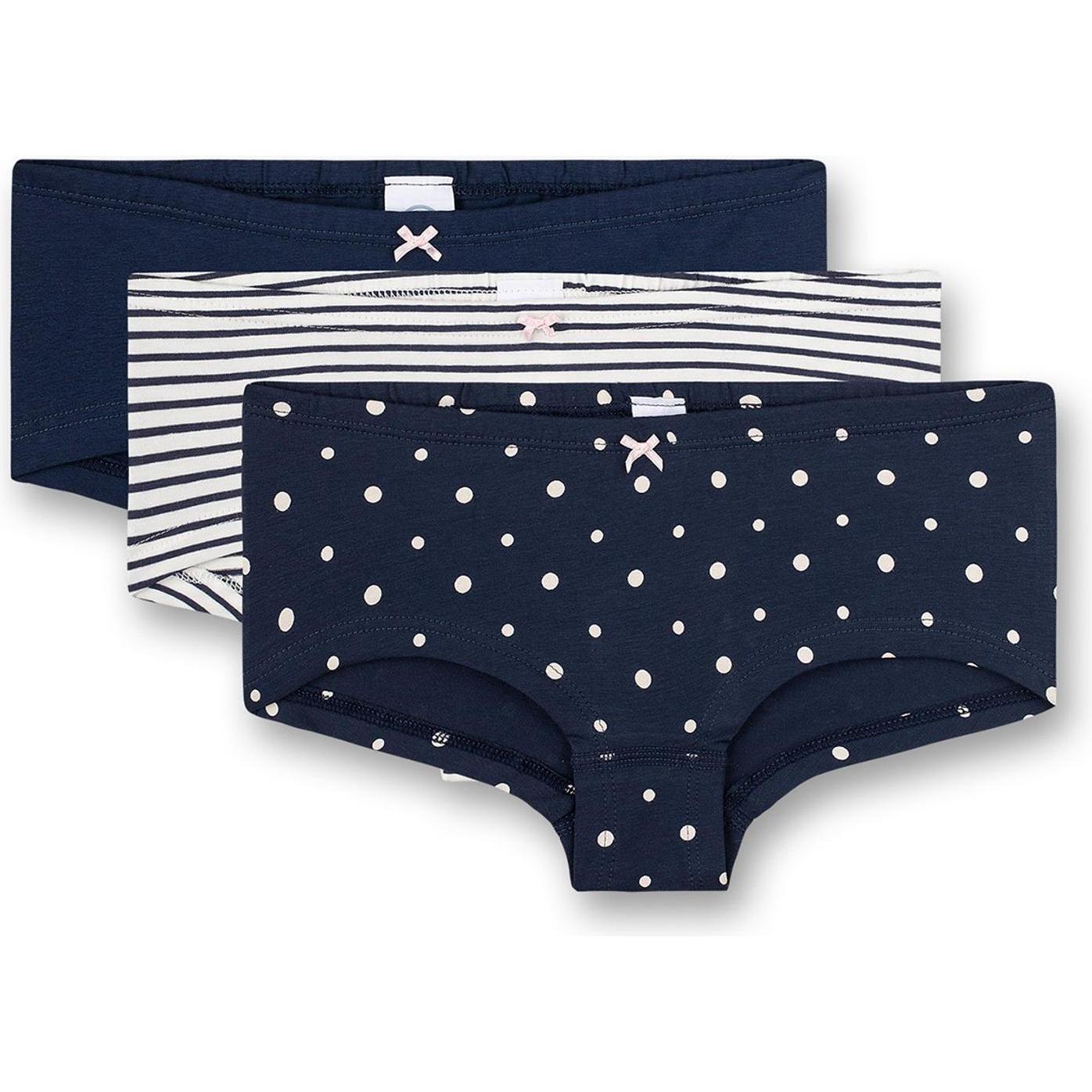 Sanetta, Mädchen, Unterhosen, Slip Casual Stretch, (164, 3er Pack)