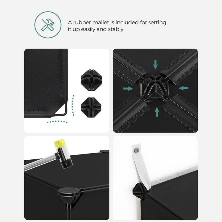 Productafbeelding Songmics Quadro (31 x 31 x 123 cm)