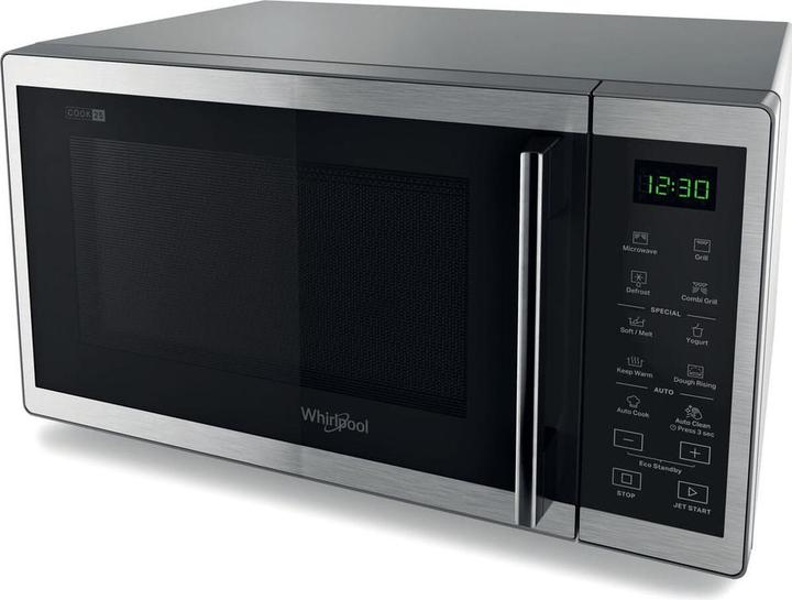 Whirlpool MWP 253 SX Mikrowelle Arbeitsplatte Grill-Mikrowelle Edelstahl (25 l)