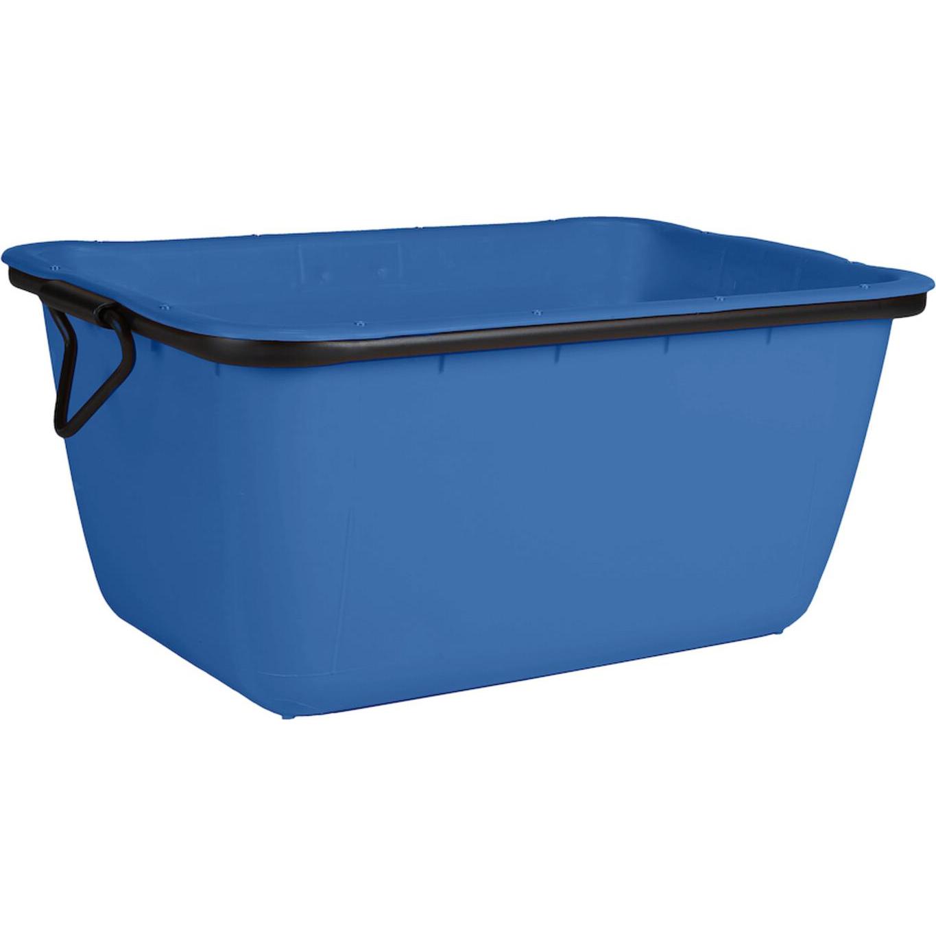 HP Autozubehör, Box portaoggetti, Contenitore per malta premiscelata da 200 l blu Carico nominale valore superiore 500 kg (200 l)