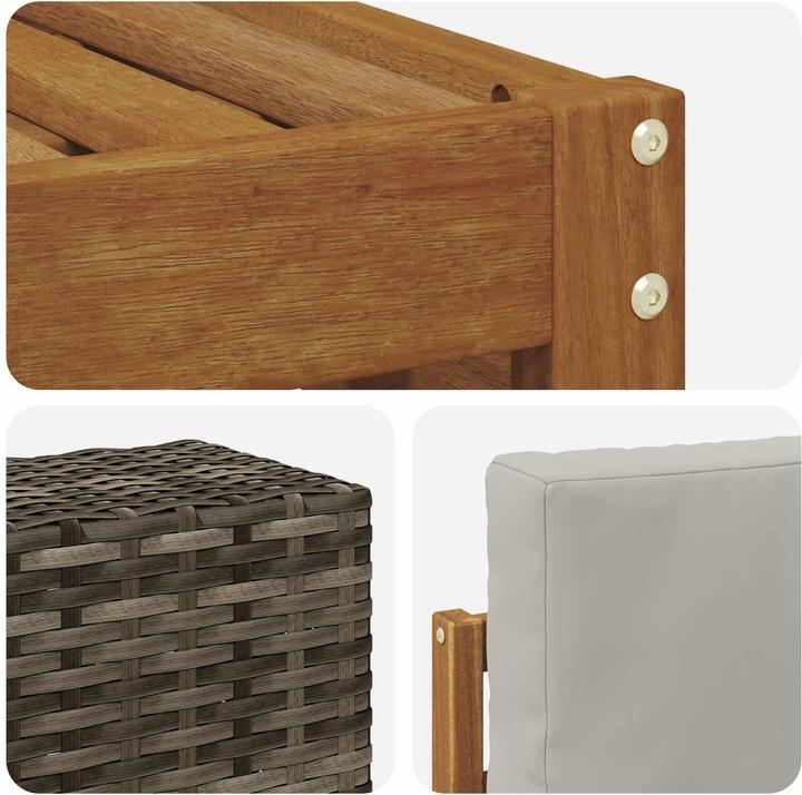Produktbild vidaXL Outdoor-Sofagarnitur