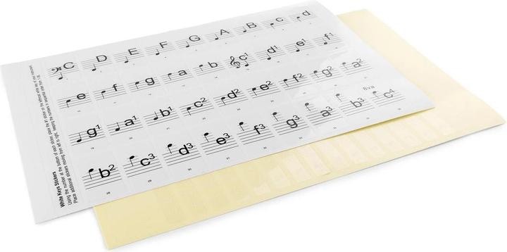 Image du produit Max Autocollant de partition KB-KEY (Instrument Éclairage)