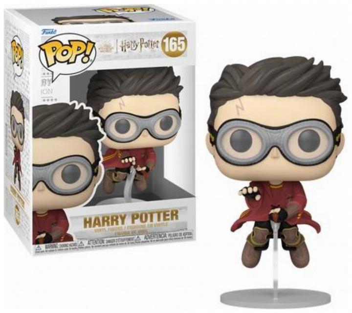 Image du produit Funko Harry Potter POP! Movies Vinyl Figur Harry w/Broom(Quidditch) 9 cm