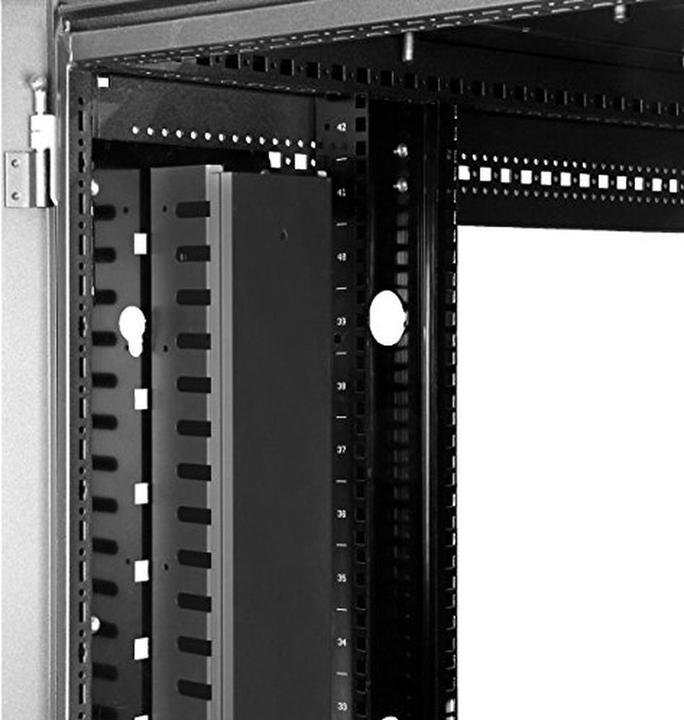 Produktbild StarTech Vertikaler Kabelordner mit Finger Duct - 0U - 91cm - Rack Kabelmanager