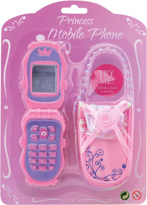 Johntoy Mobiles Spielzeugtelefon mit Tasche