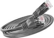 Actual product image Wirewin Slim patch cable: U/FTP, 50cm, grey (U/FTP, CAT6a, 0.50 m)