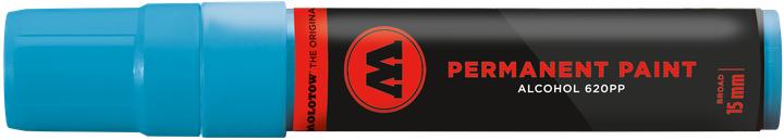 Produktbild Molotow Marker 620PP nachfüllbar 15mm schockblau mittel (schockblau mittel, 15 mm, 1 x)