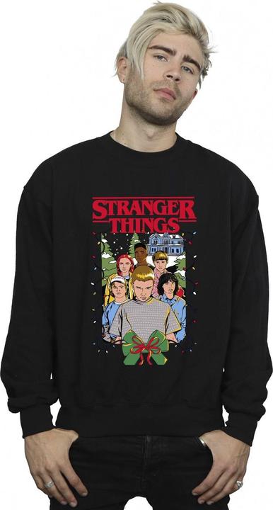 Produktbild Netflix Stranger Things Christmas Poster Sweatshirt (XL)