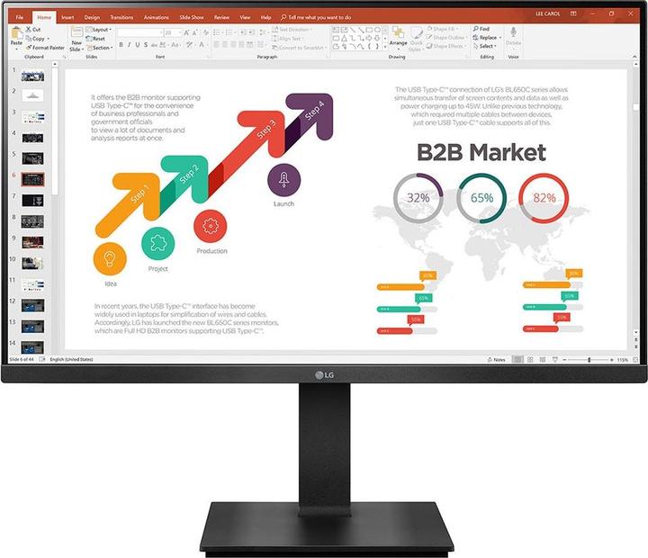 LG 27BP45YP-B PC-Monitor 27' Voll (1920 x 1080 Pixel, 27")