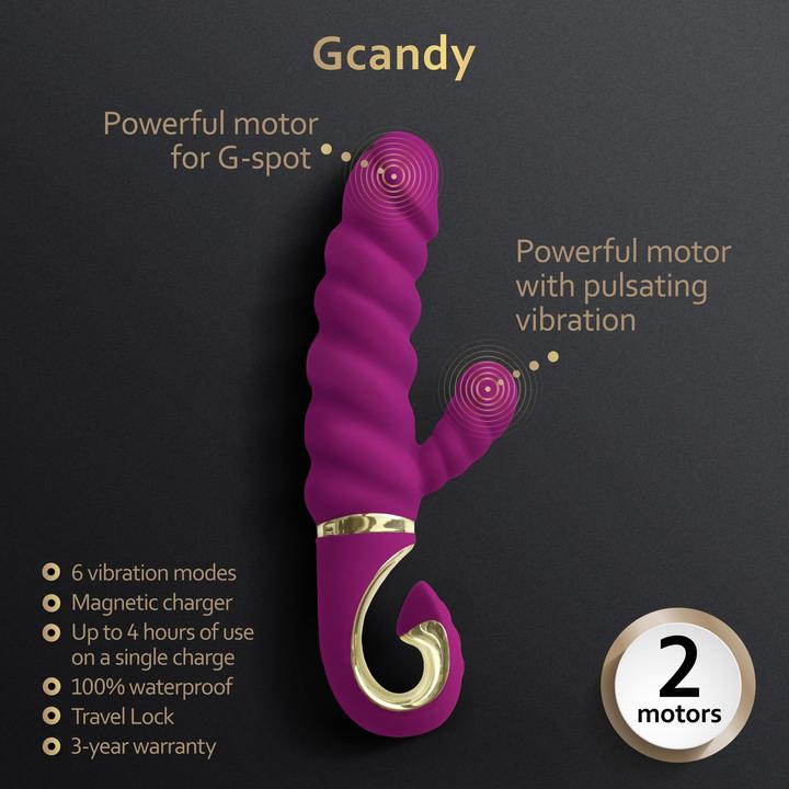 Actual product image Gvibe GcandySweet Raspberry