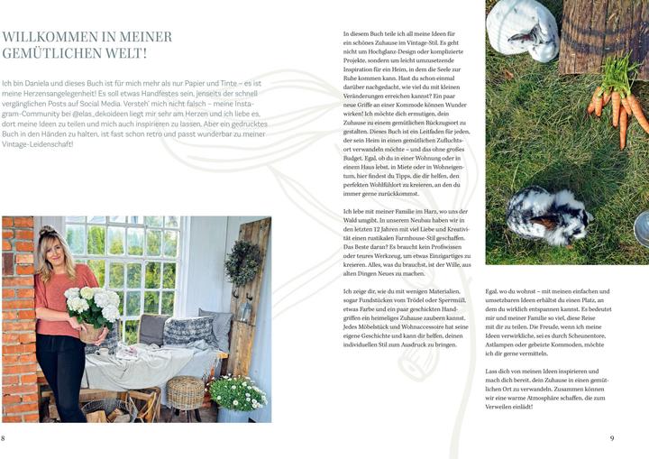 Produktbild Vintage-Liebe im Farmhouse-Style (Deutsch, Daniela Herok, 2025)