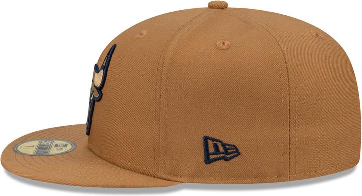 Actual product image New Era 59Fifty Fitted Cap - NBA Chicago Bulls wheat brun