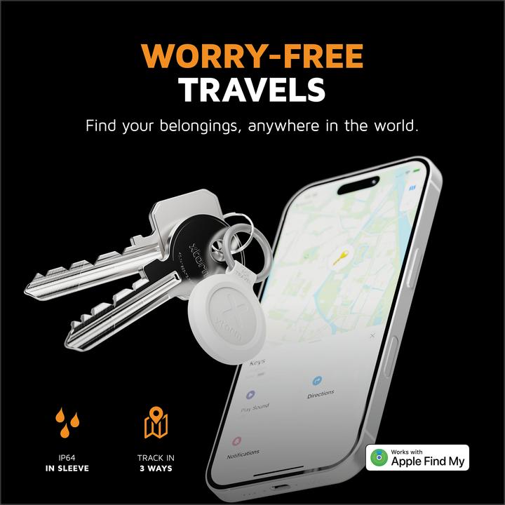 Actual product image Xtorm TravelTag 1 stück - IP64 (iOS)