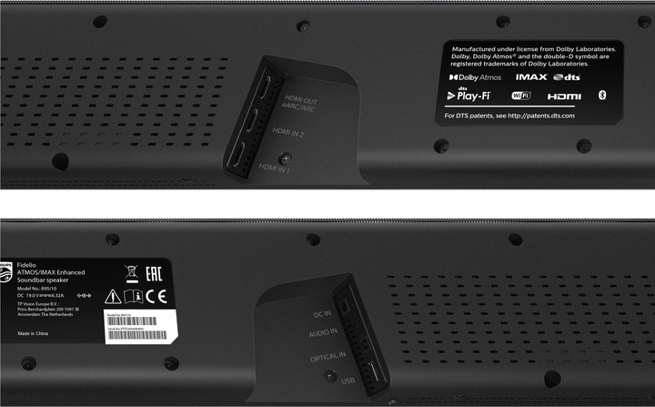 Produktbild Philips Fidelio B95/10 (410 W, 5.1.2 Kanal)