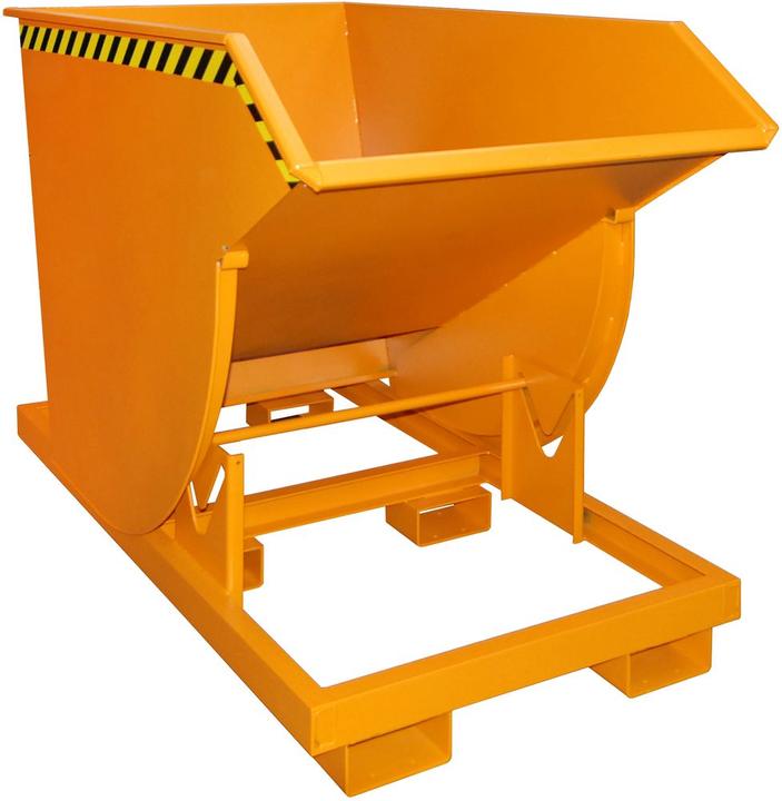 Image du produit eurokraft pro Benne basculante, modèle étroit (1000 l)