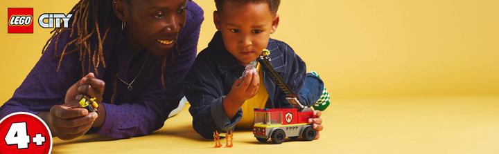 Actual product image LEGO Feuerwehrleiterfahrzeug (60463, LEGO City)