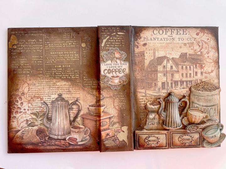 Produktbild Stamperia Silikon Giessform "Coffee and Chocolate - Cups"