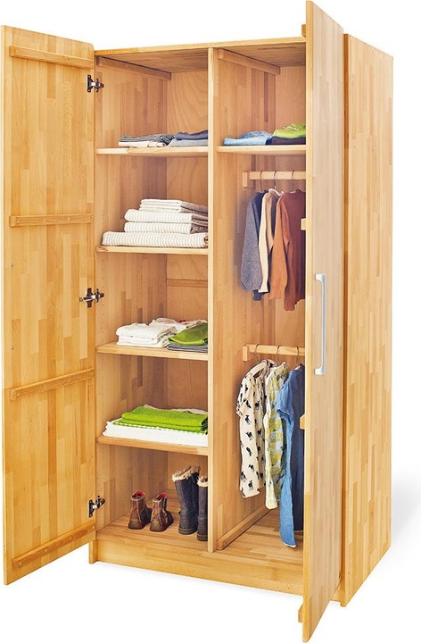 Produktbild Pinolino Jugendzimmer „Natura” extrabreit, 3-tlg. (Kinderkleiderschrank, Wickelkommode)