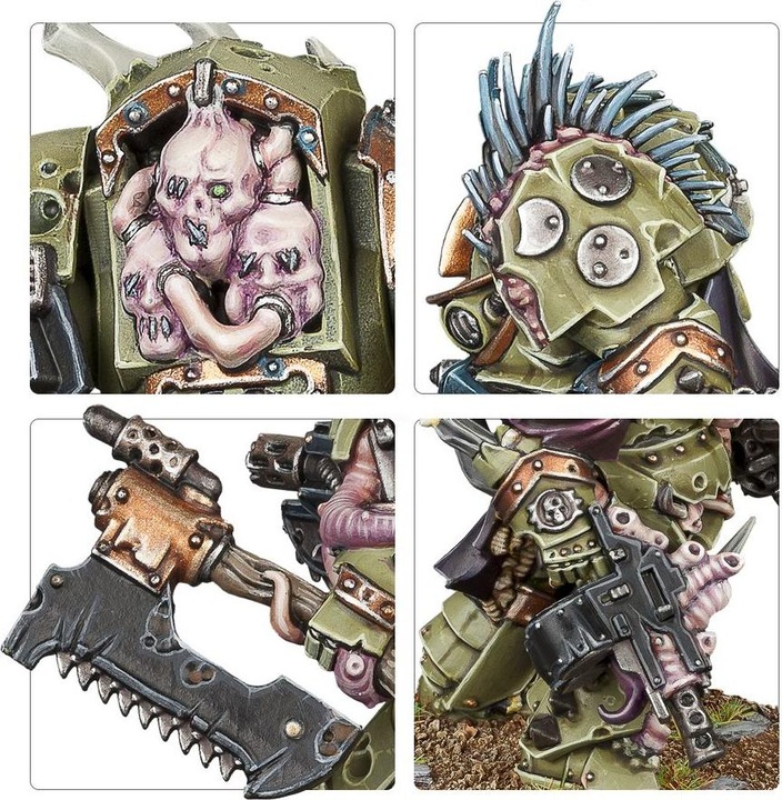Produktbild Games Workshop Warhammer 40k - Death Guard Blightlord Terminators (Kunststoff)