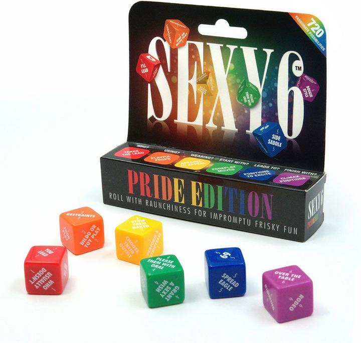 Produktbild Creative Conceptions Sexy 6 Dice - Pride Edition (Würfelspiel)
