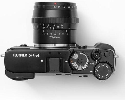 Actual product image TTArtisan 50mm f1.2 for Fuji FX mount (APS-C) (Fujifilm X, APS-C / DX)