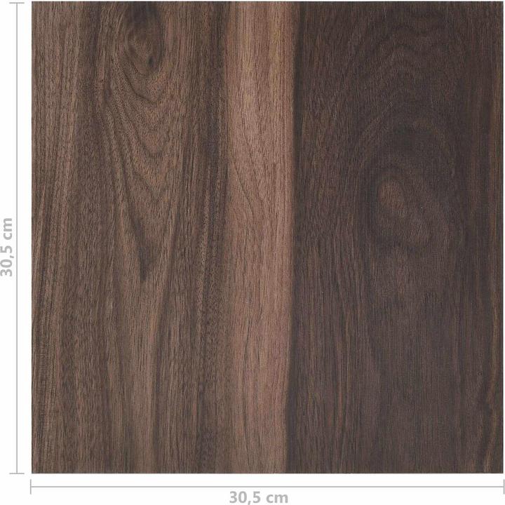 Produktbild vidaXL Quadratische Dielen (PVC Boden, 5.11 m²)