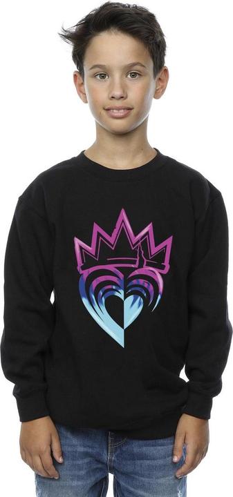 Actual product image Disney Boys Descendants Pink Crown Sweatshirt (152, 158)