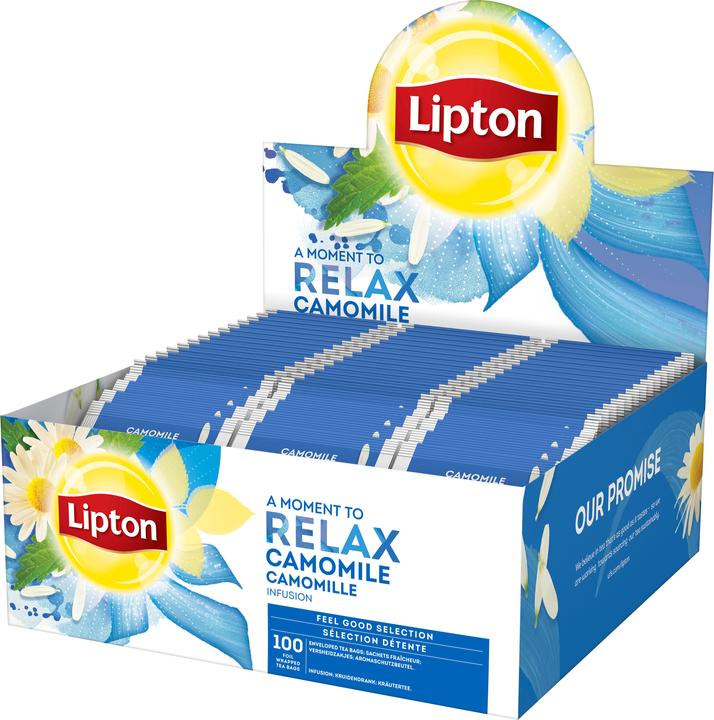 Image du produit Lipton Sachets de thé Feel Good Selection Camomille 100 pièces (100 g)