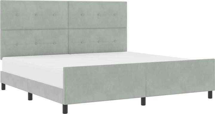 Actual product image vidaXL Modernes Bett (200 x 200 cm)
