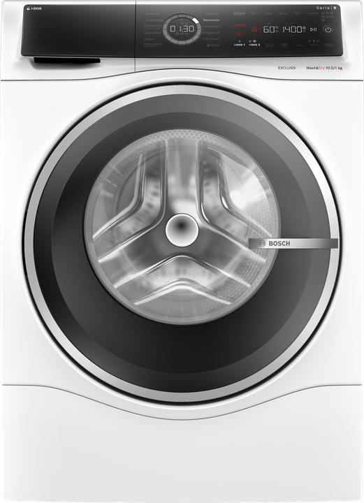 Bosch Hausgeräte Bosch Serie 8, Waschtrockner, 10.5/6 kg, 1400 U/min., WNC254A90