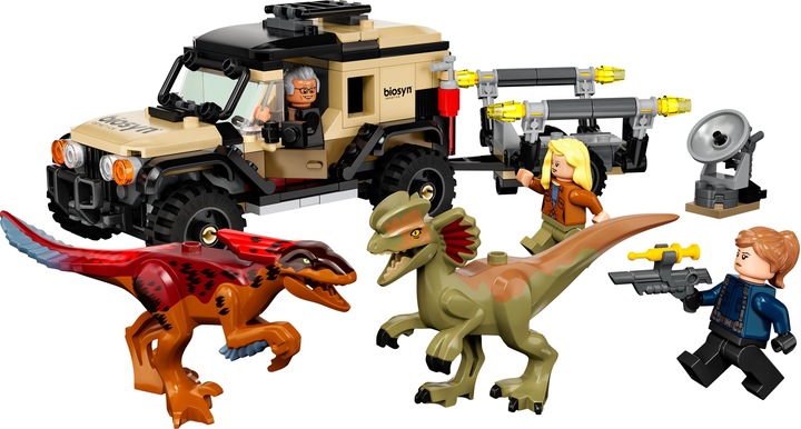 Immagine prodotto LEGO Trasporto Pyroraptor & Dilophosaurus (76951, LEGO Jurassic World, Set LEGO rari)