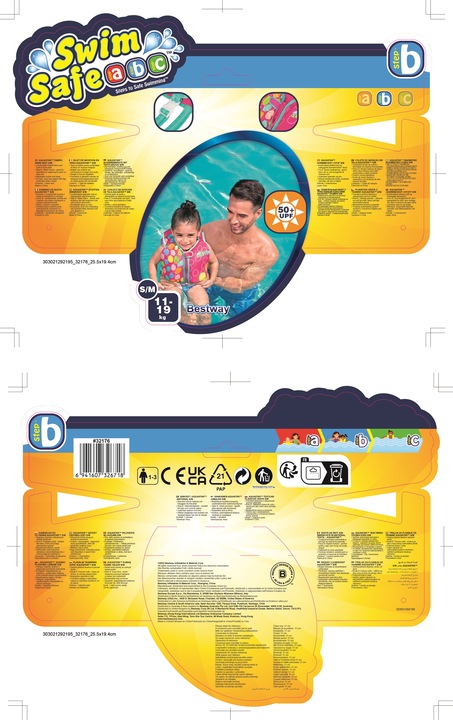 Produktbild Bestway Schwimmweste (S/M, bis 11 kg)