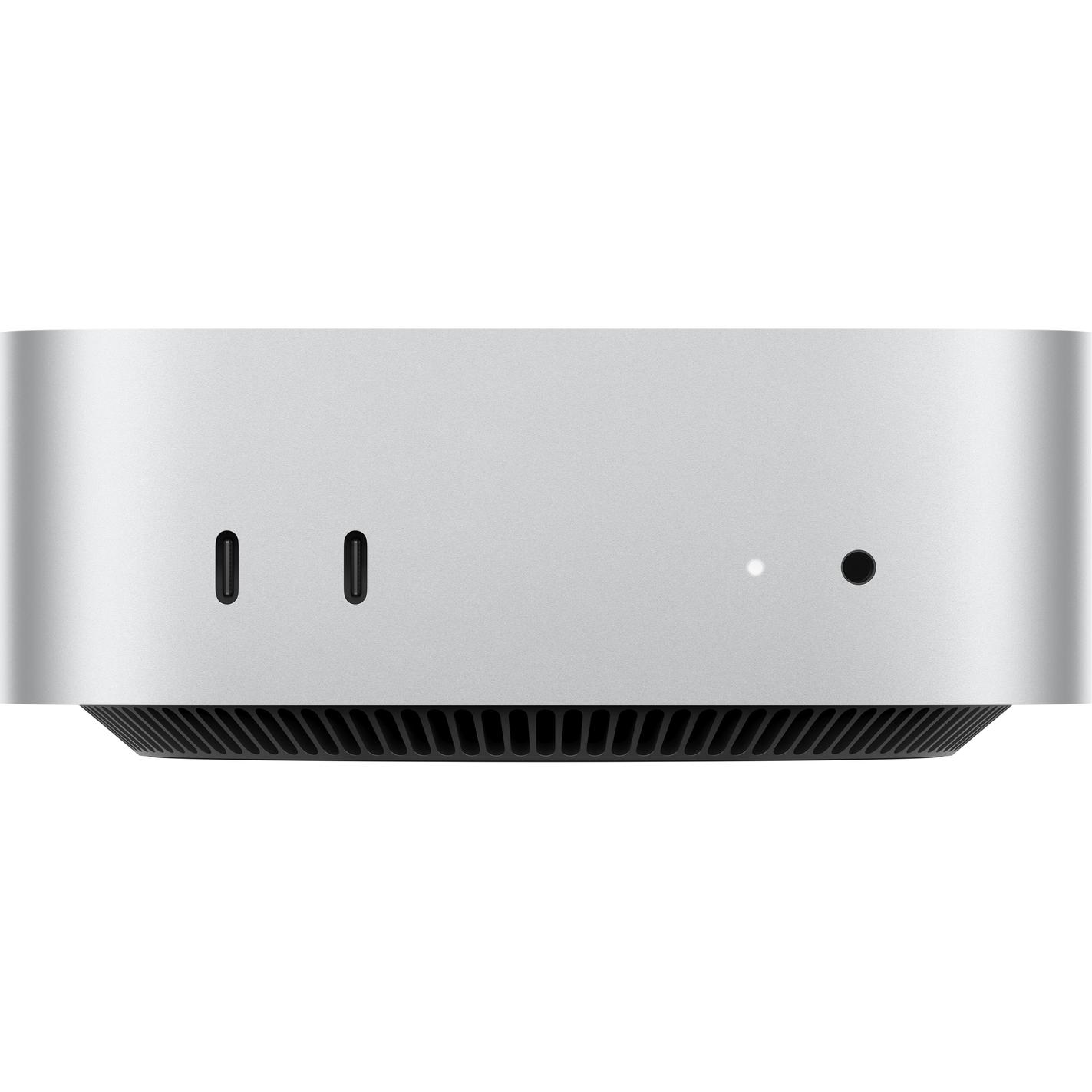 Apple Mac Mini – 2024 (M4, 16 GB, 512 GB, Apple M4 10-Core), PC, Silber